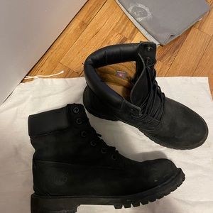 Black Timberland Boots